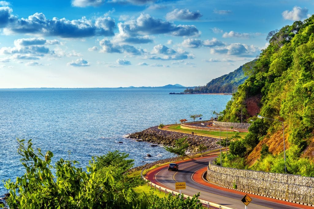 Noen nangphaya view point in Chanthaburi, Thailand.